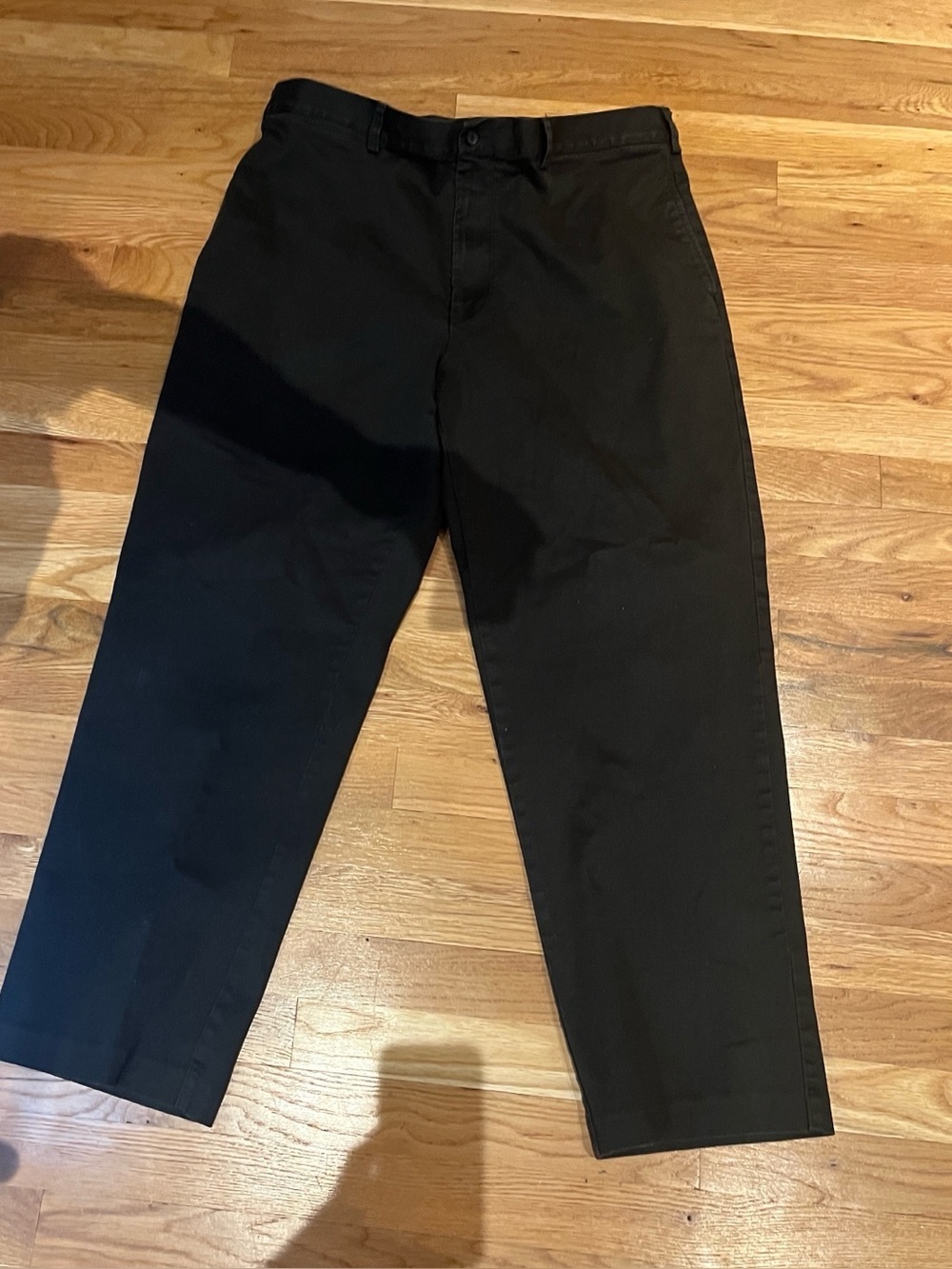 J. Crew men’s Black Dress Pants with Striped Lining Classic Fit 38/30 - Picture 2 of 5